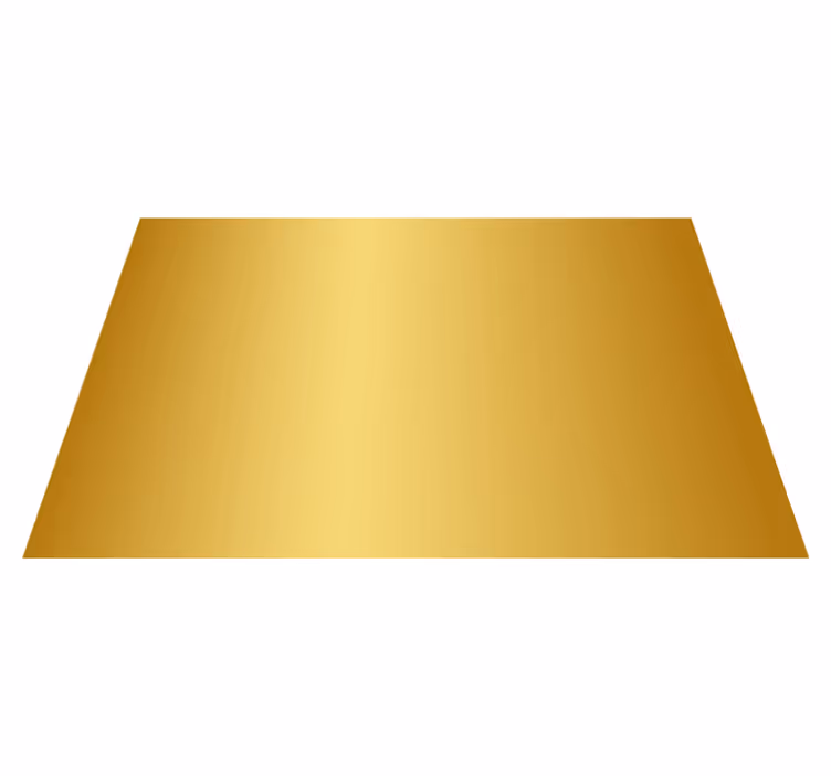 Individuais de mesa modernos superfície em gradiente dourado - TenStickers
