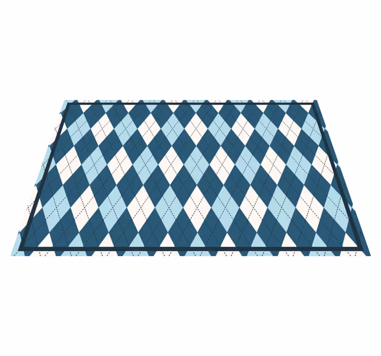 Individuais de mesa modernos estilo padrão harlequin - TenStickers