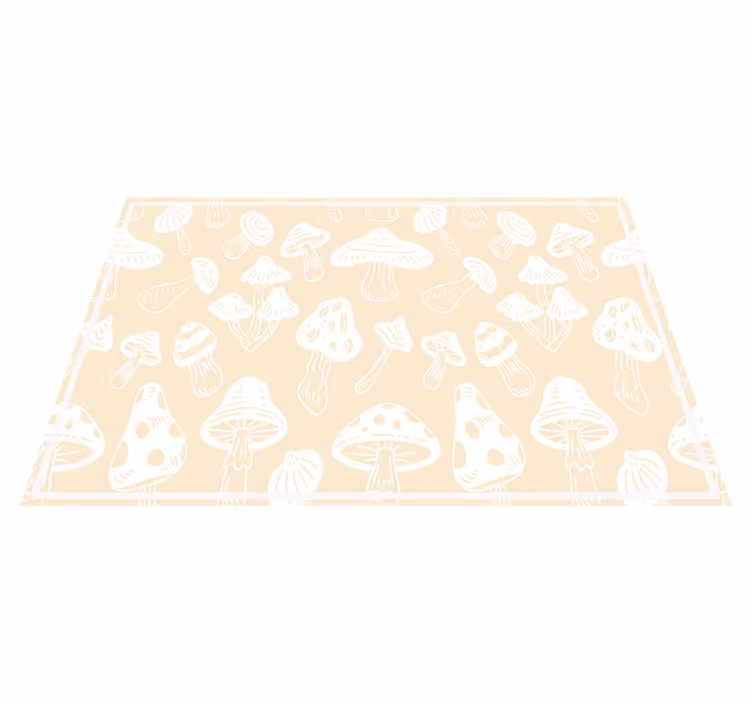 Individuais de mesa infantis com comida de caranguejo fofa - TenStickers