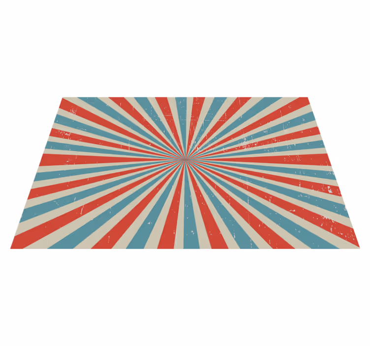 Individuais de mesa originais padrão espiral marcante - TenStickers