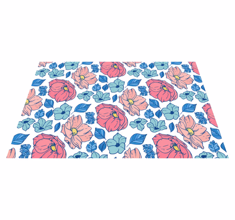 Individuais de mesa originais arte botânica - TenStickers