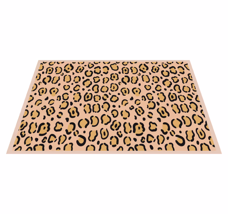 Individuais de mesa de texturas com estampa de onça - TenStickers