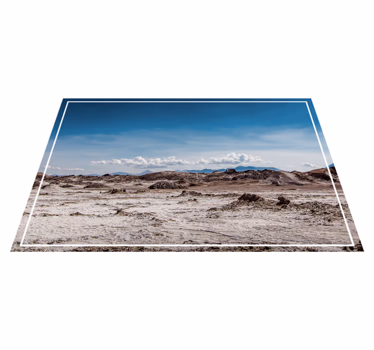Individuais de mesa modernos paisagem do deserto - TenStickers