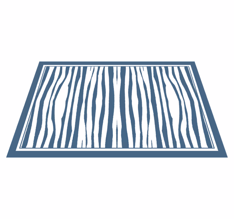 Individuais de mesa de texturas com padrão de zebra - TenStickers