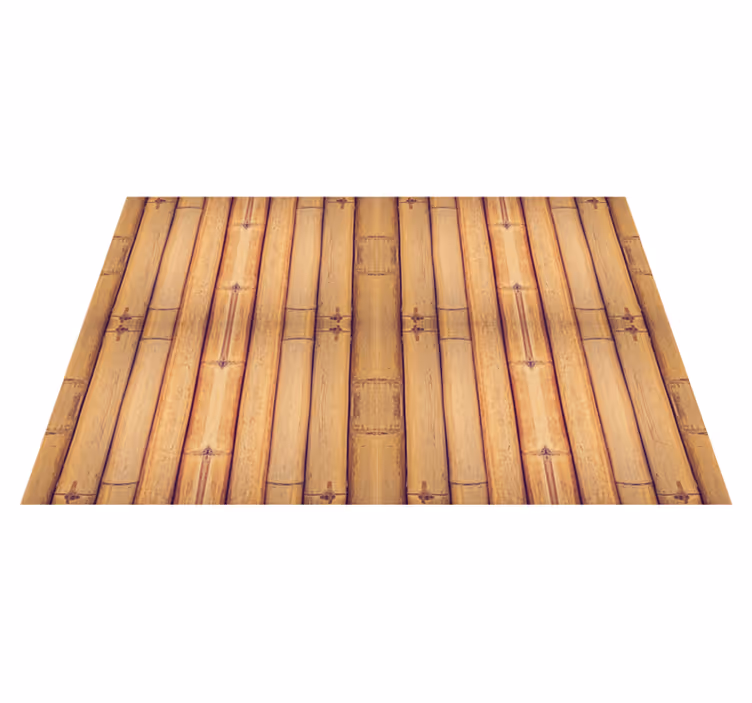 Individuais de mesa de texturas efeito madeira bambu - TenStickers