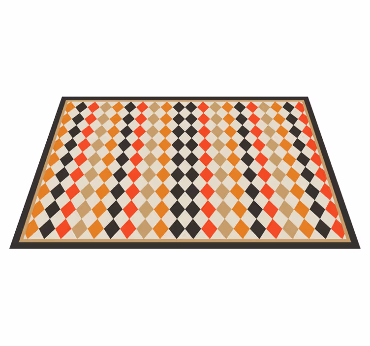 Individuais de mesa modernos arranjo geométrico sofisticado - TenStickers