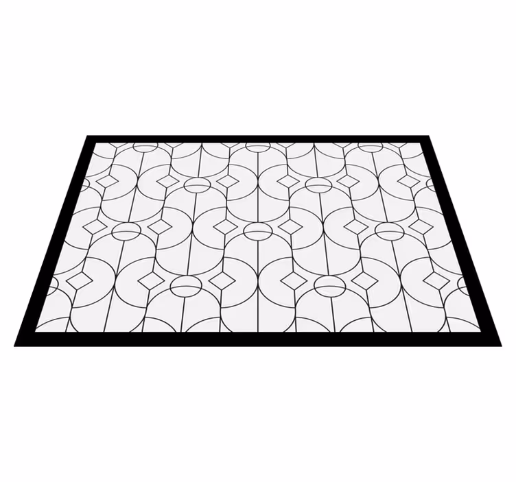Individuais de mesa modernos com estilo geométrico - TenStickers