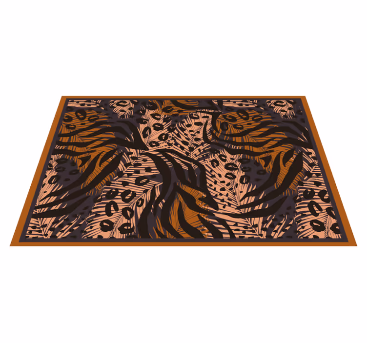 Individuais de mesa originais estampa selva floral - TenStickers