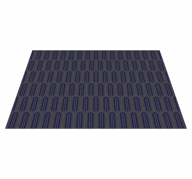 Individuais de mesa modernos com linhas elegantes arqueadas - TenStickers
