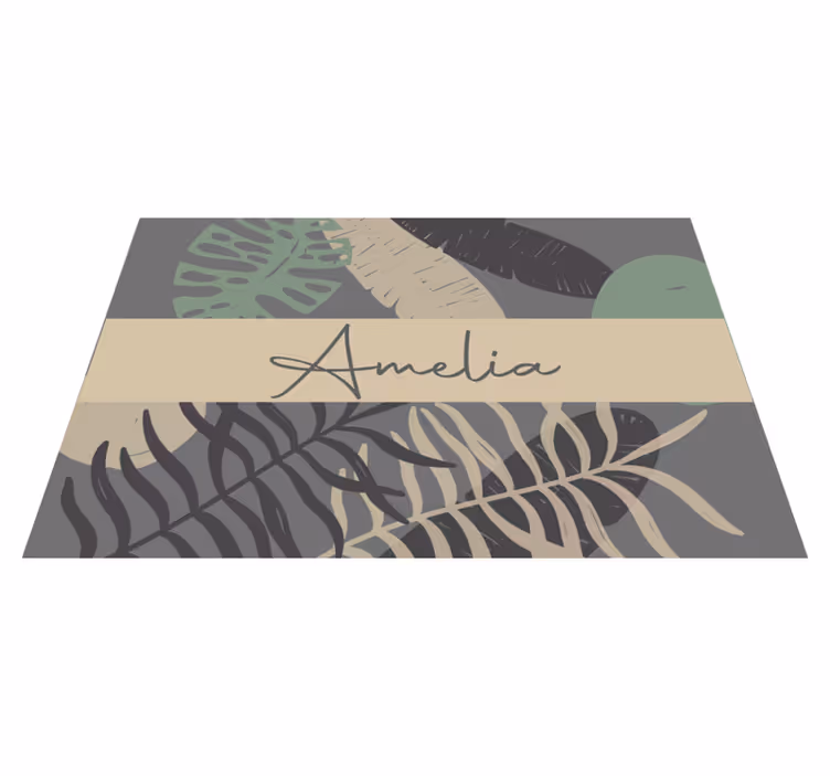 Individuais de mesa modernos Selva estilo "boho" - TenStickers