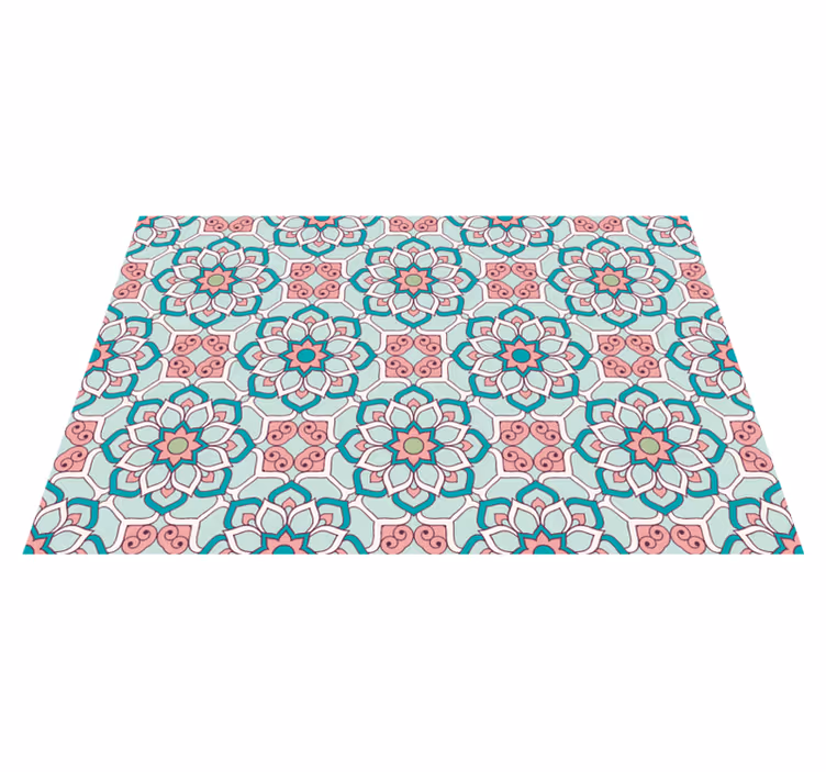 Individuais de mesa originais estilo ilustração floral - TenStickers