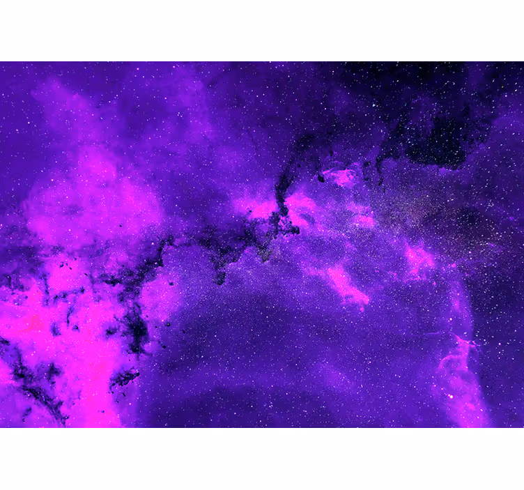 Fotomurais de paisagens Nebulosa roxa - TenStickers