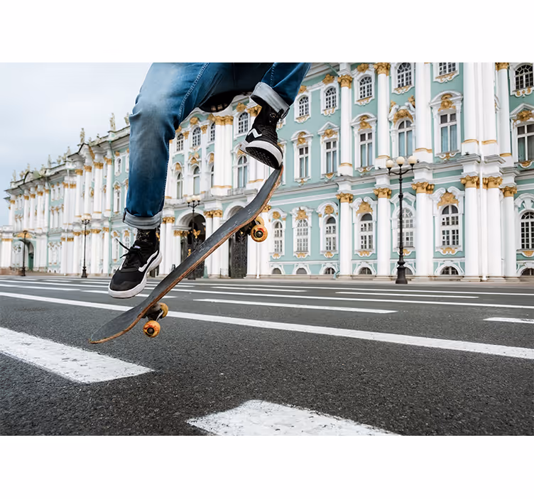 Murais de Parede Truque de skate - TenStickers