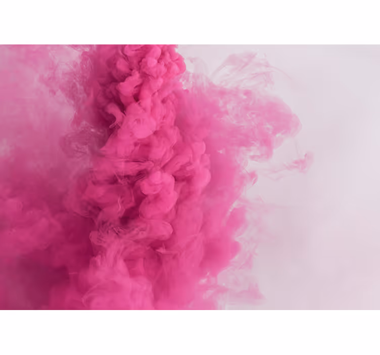 Murais de parede de casamento com efeito fumaça rosa - TenStickers