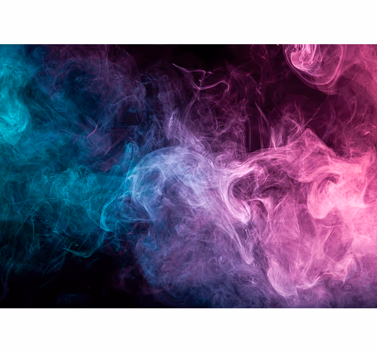 Murais de parede de casamento em azul e roxo - TenStickers