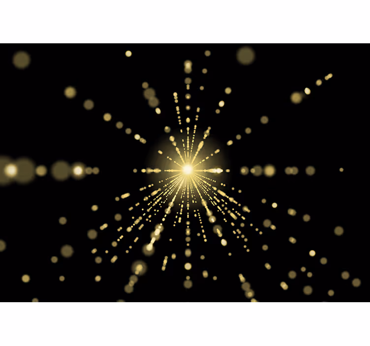 Fotomurais de paisagens Conceito de estrelas cadentes - TenStickers