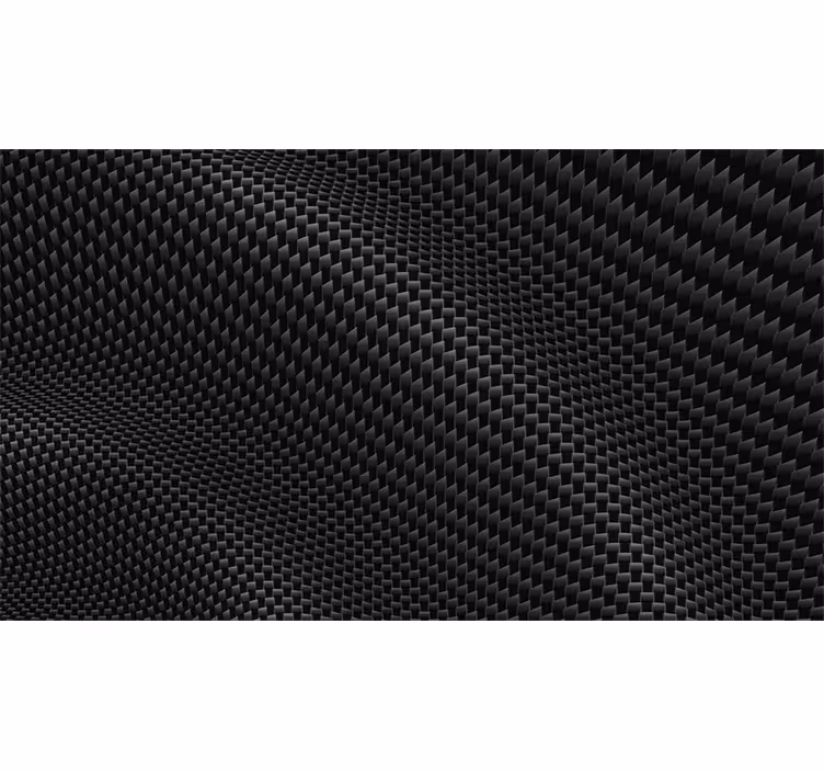 Murais de Parede 3D Fibra de carbono - TenStickers