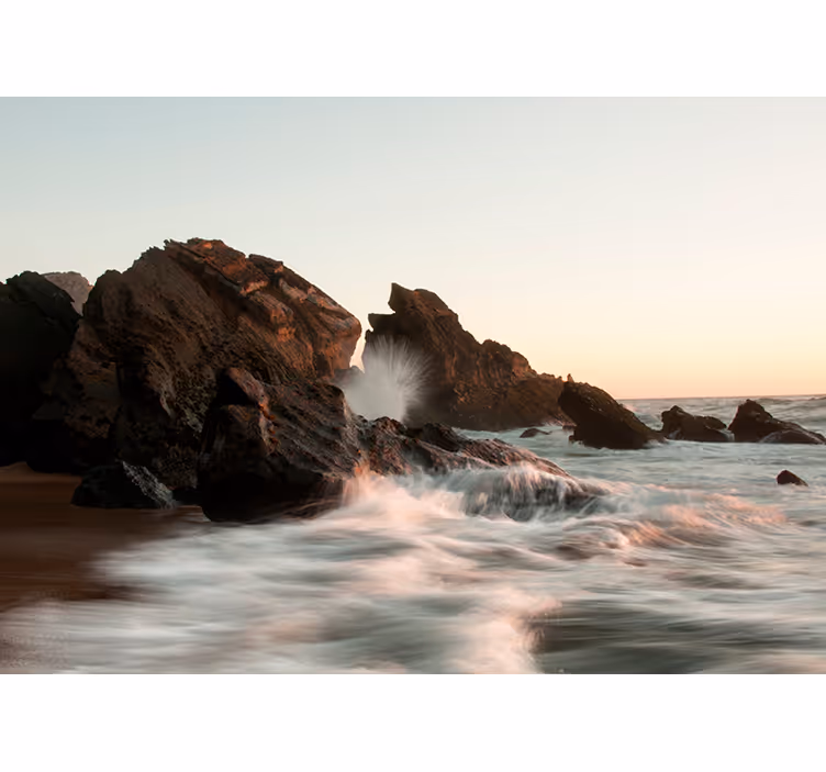 Fotomurais de paisagens cena de serenidade marinha - TenStickers