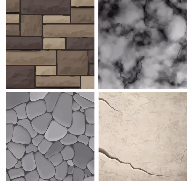 Bases para copos de texturas Texturas realistas - TenStickers