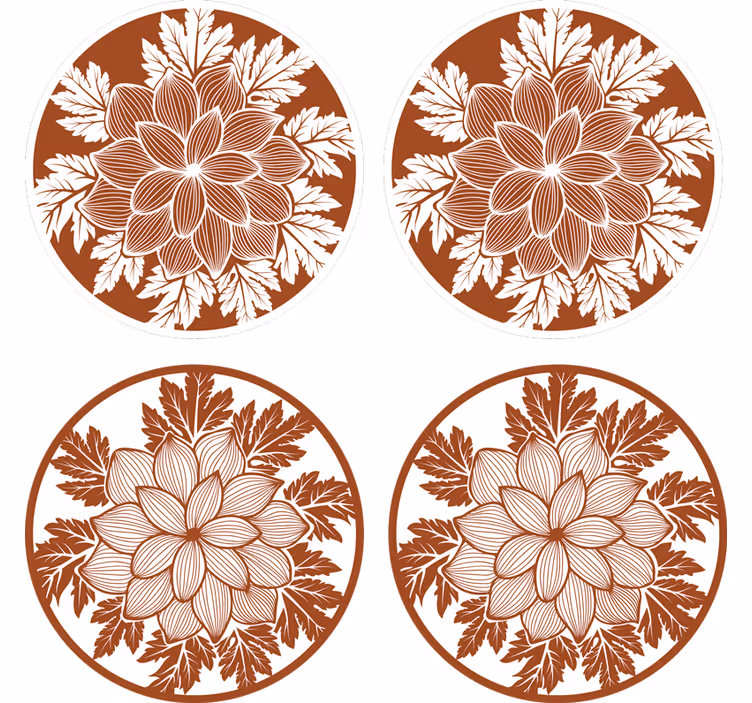 Bases para copos de arranjo floral - TenStickers