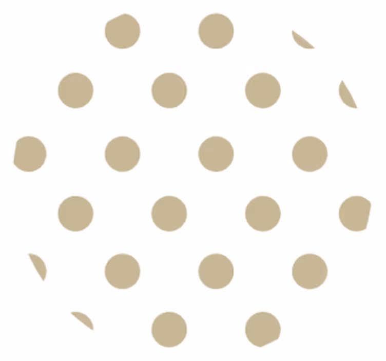 Bases para copos de ponto de poá - TenStickers