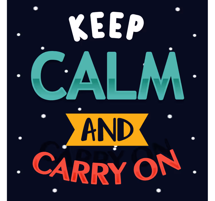 Bases para copos frase tipografia de frases motivacionais - TenStickers
