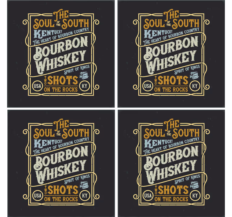 Bases para copos de cerveja Whisky envelhecido - TenStickers