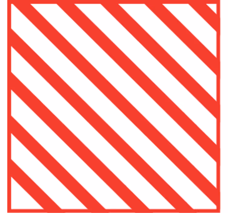 Bases para copos de natal produtode riscas diagonais - TenStickers
