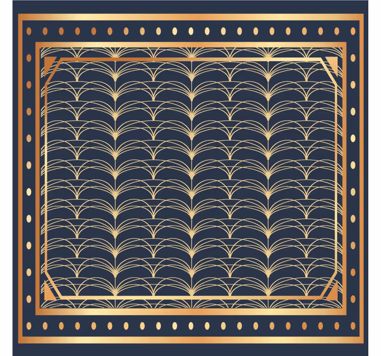 Bases para copos de padrão geométrico elegante - TenStickers