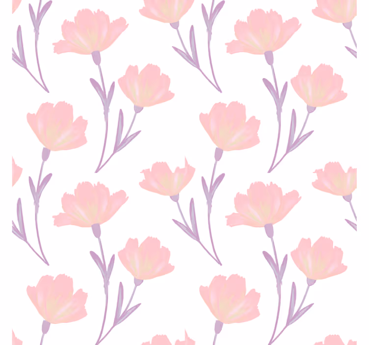 Bases para copos de estampas florais - TenStickers