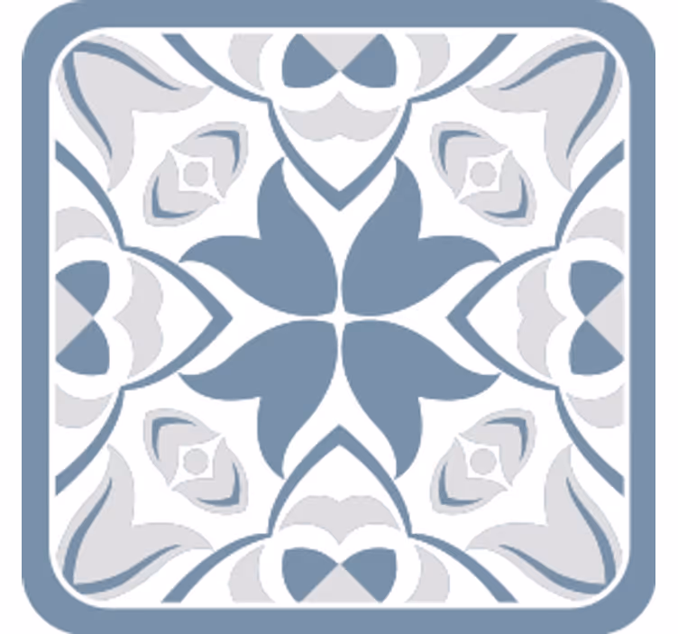 Bases para copos de conceito floral elegante - TenStickers