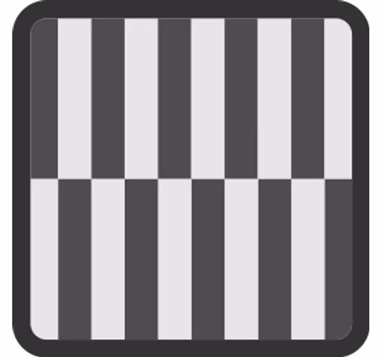 Bases para copos de padrão de superfície listrada - TenStickers