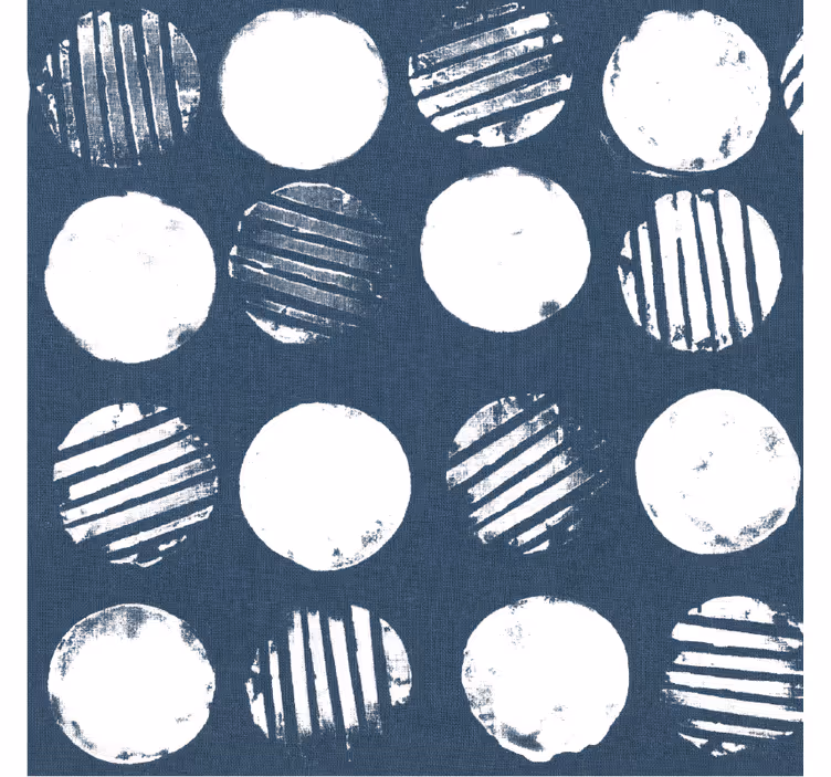 Bases para copos de textura com padrão circular - TenStickers