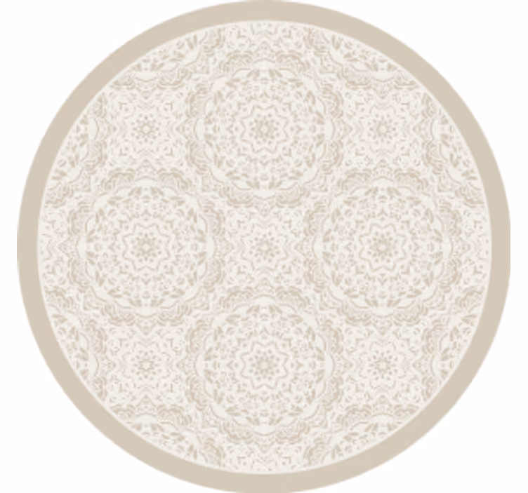 Bases para copos de superfície redonda elaborada - TenStickers