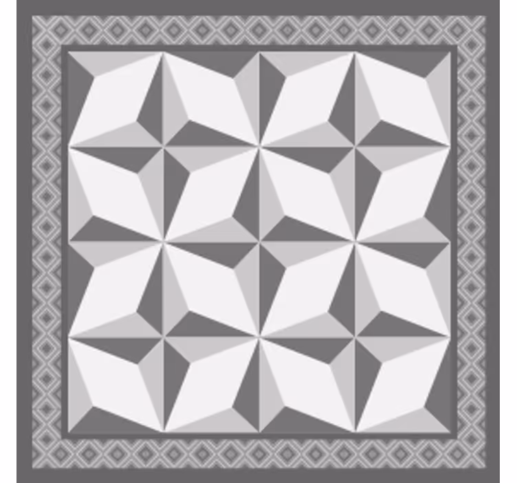 Bases para copos de padrões geométricos em camadas - TenStickers