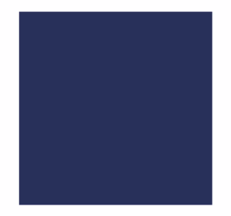 Bases para copos modernas fundo azul profundo - TenStickers