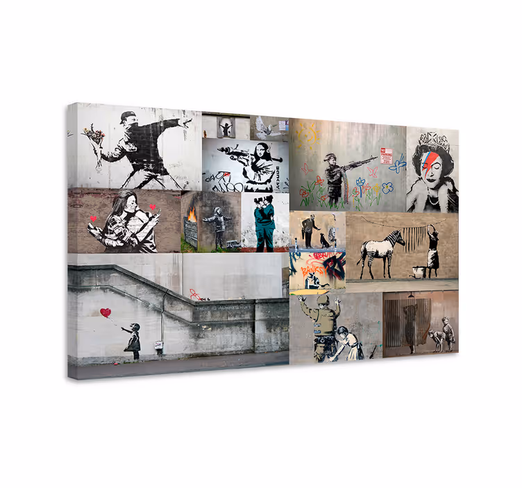 Quadro de arte artes múltiplas - TenStickers