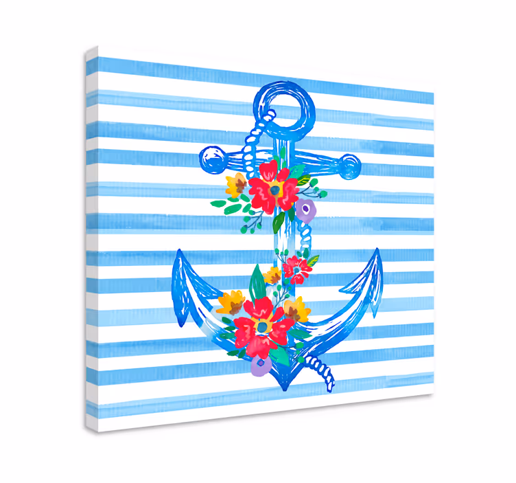 Quadro náutico Ancla - TenStickers