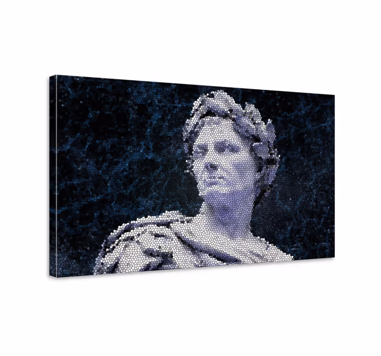 Quadro mosaico Mosaico romano antiguo - TenStickers