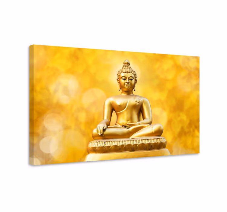 Quadro buda Triptico buda - TenStickers