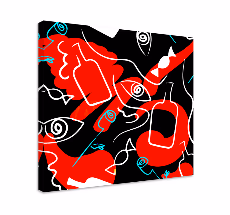 Quadro de arte Arte joan miró - TenStickers