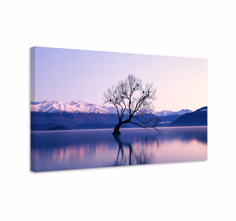 Quadro de paisage Silêncio na montanha - TenStickers