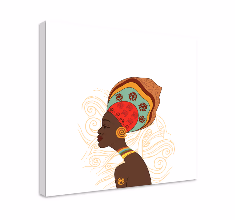 Quadro para escritório áfrica moderna - TenStickers