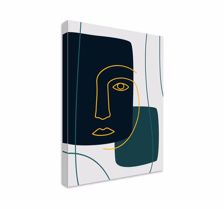 Quadro para escritório Escritório abstrato - TenStickers