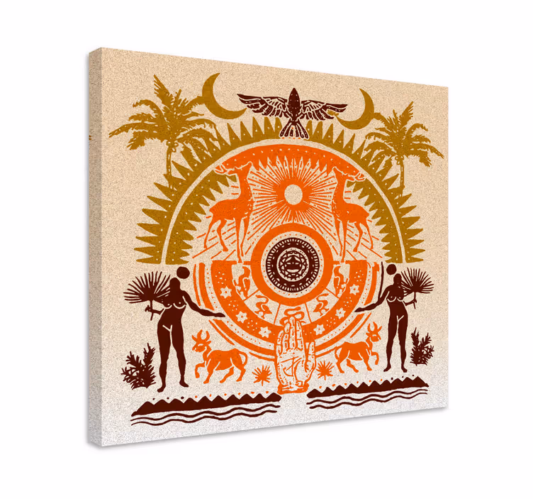 Quadro de arte O mundo dentro de nós - TenStickers