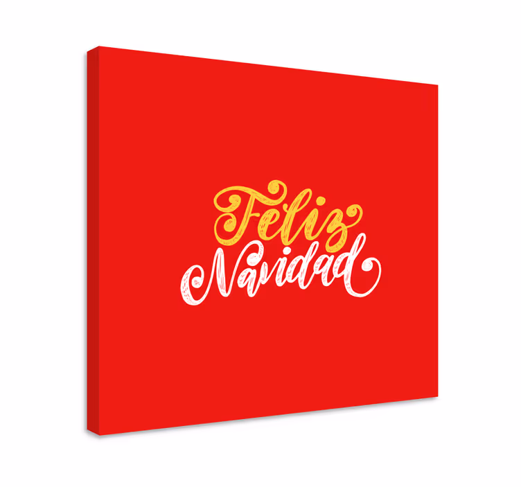 Quadro de natal Feliz natal - TenStickers