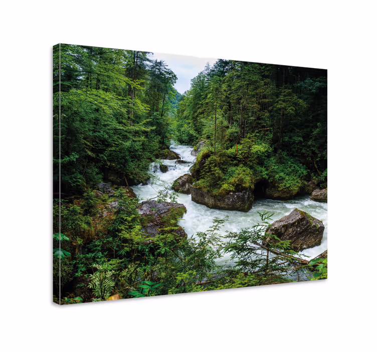 Quadro de paisage Riacho nas montanhas - TenStickers