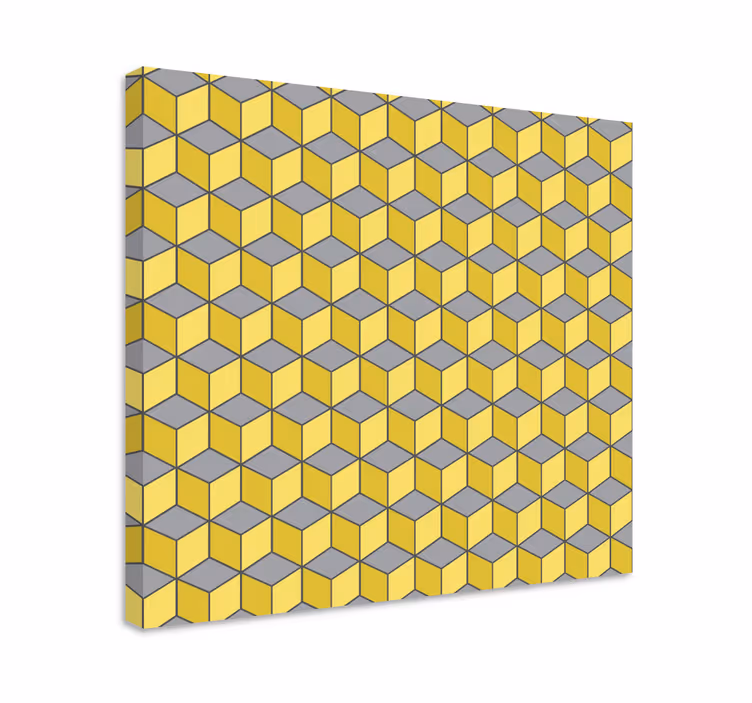 Quadro 3D Pantone sqaures - TenStickers