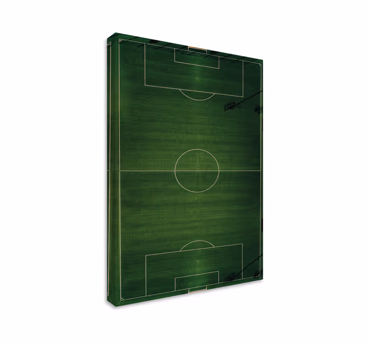 Quadro para lar Campo de futebol simples - TenStickers