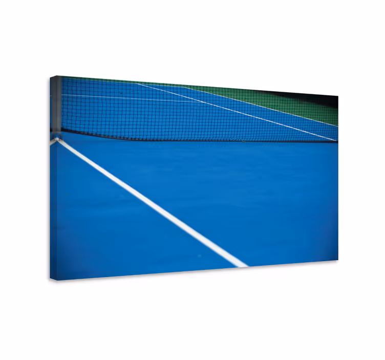 Quadro para lar Quadra de ténis azul - TenStickers